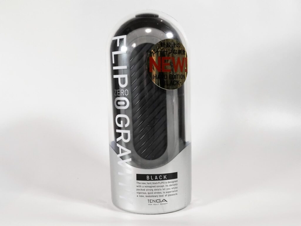 TENGA FLIP 0（ZERO）GRAVITY BLACK的外觀