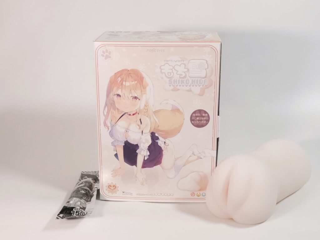 mochi雪 SHIKO HIDA 連摺萌犬款的內容物