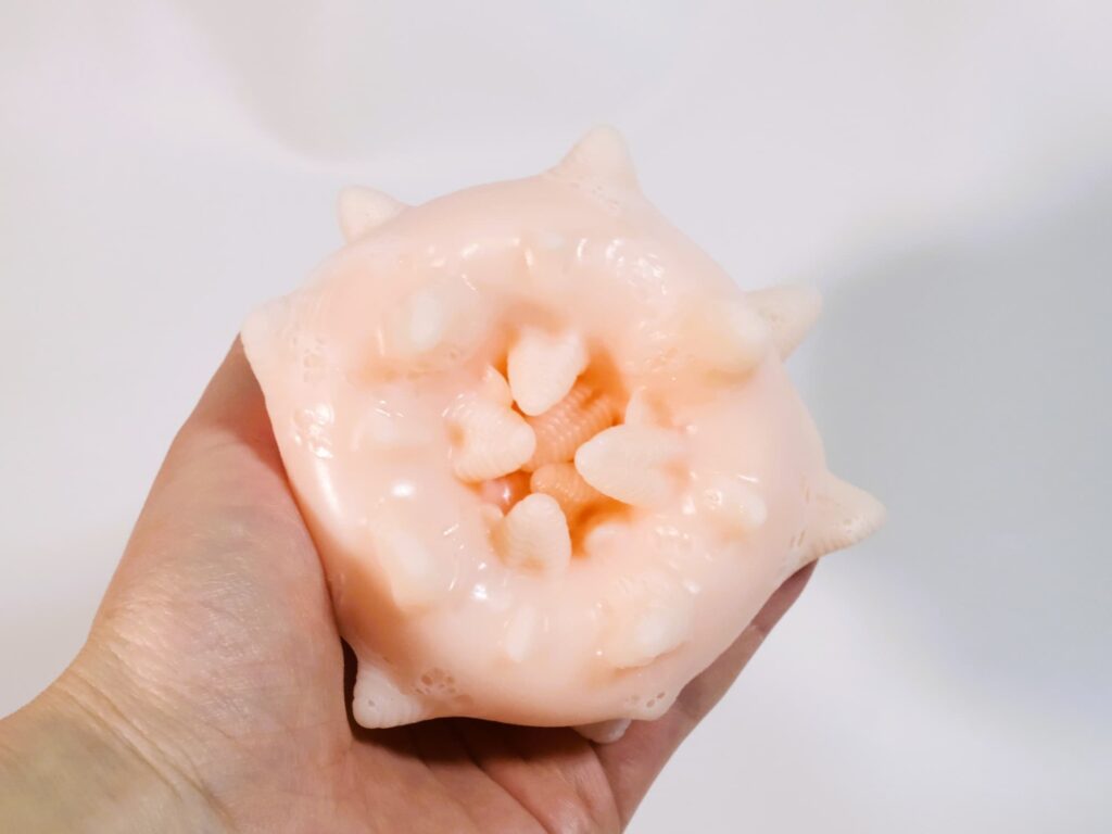 連續小舌穴3半翻出來