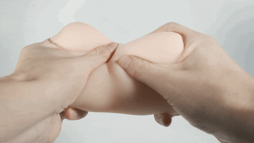亀頭ゾリゾリ連続のどちんこほ～る 的柔軟度