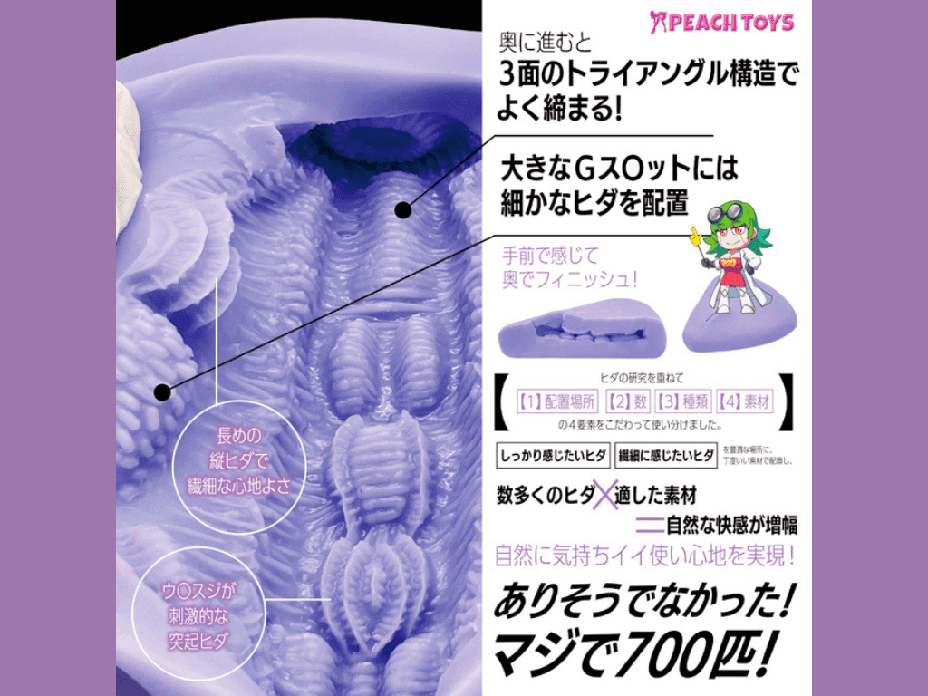 床オナ式PAD MIMIZU700 的內部結構