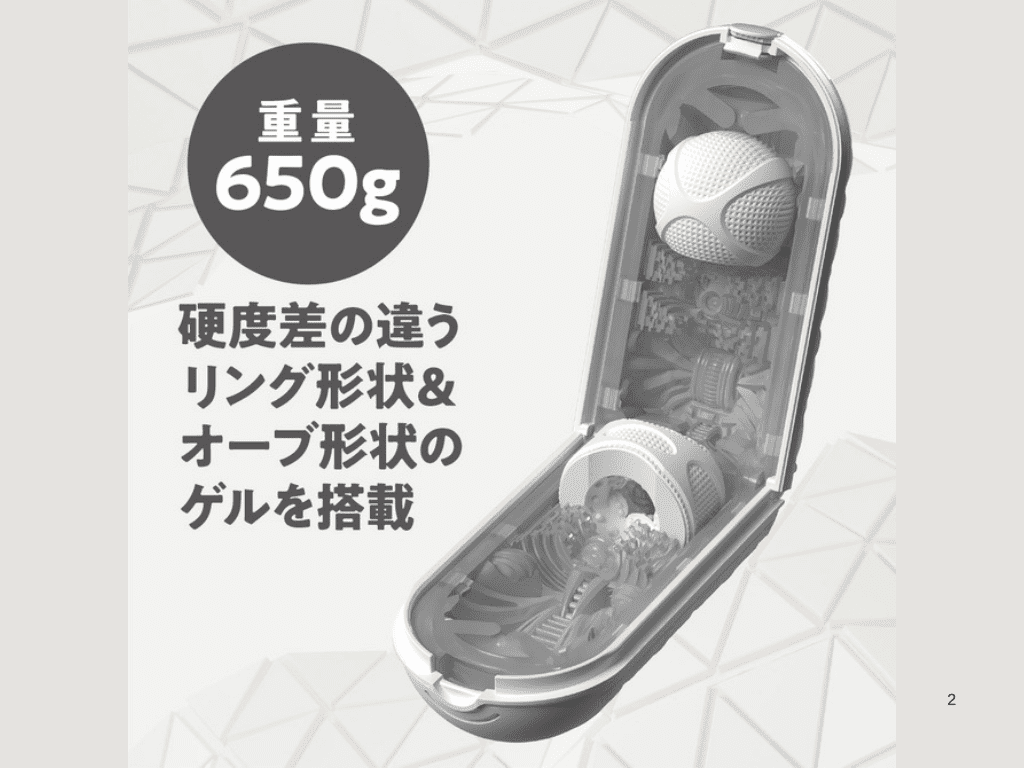 TENGA FLIP FLEXY　テンガ フリップ フレキシー的內部結構