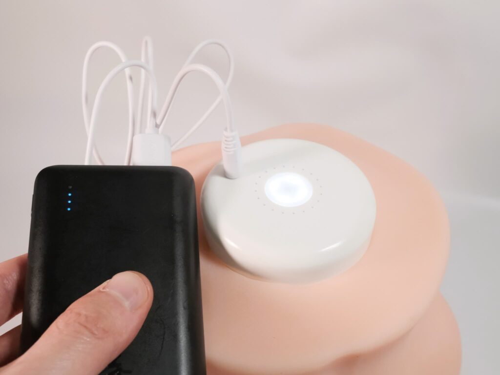 白桃姫的充電方式