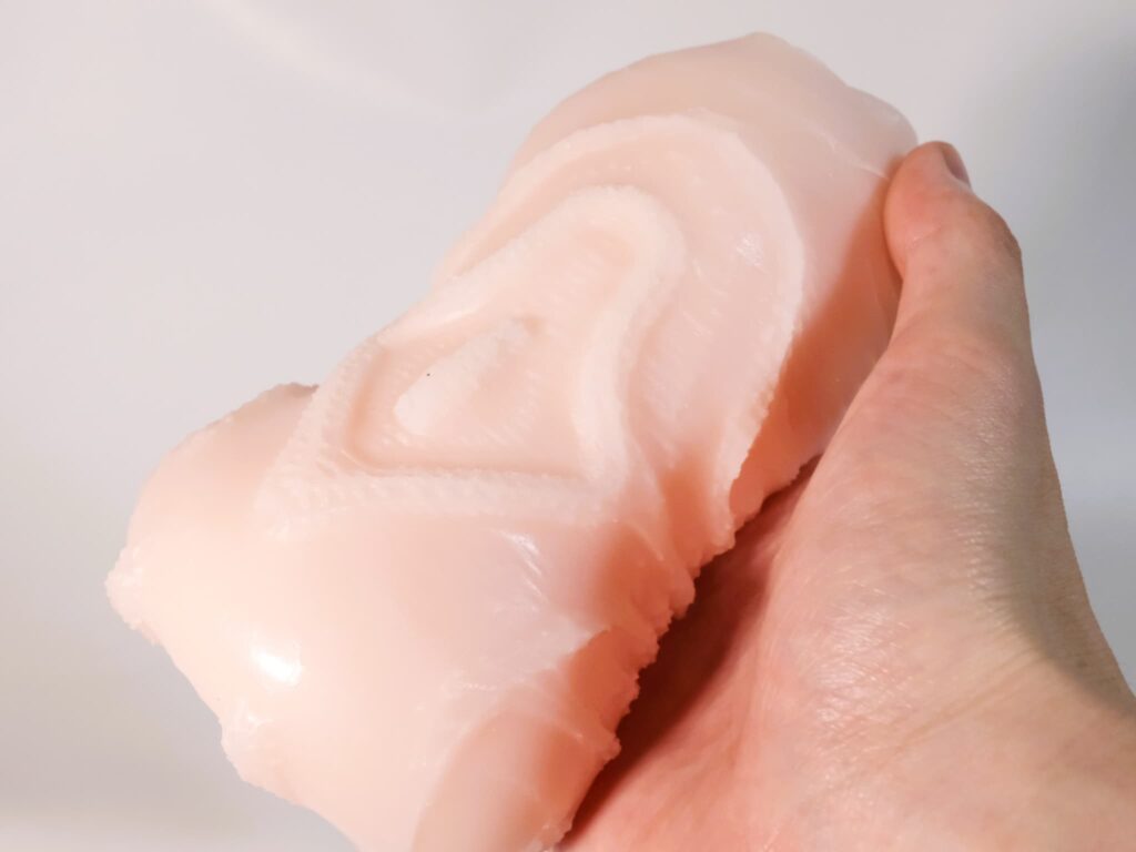感觸標本 包纏的內部顆粒2