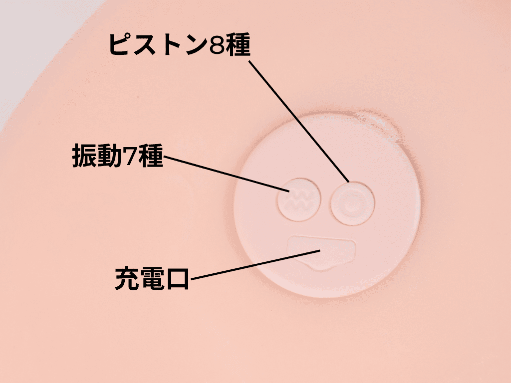 MOMONII 美姫シリーズ 生腰美尻 桃の姫的按鈕使用方法