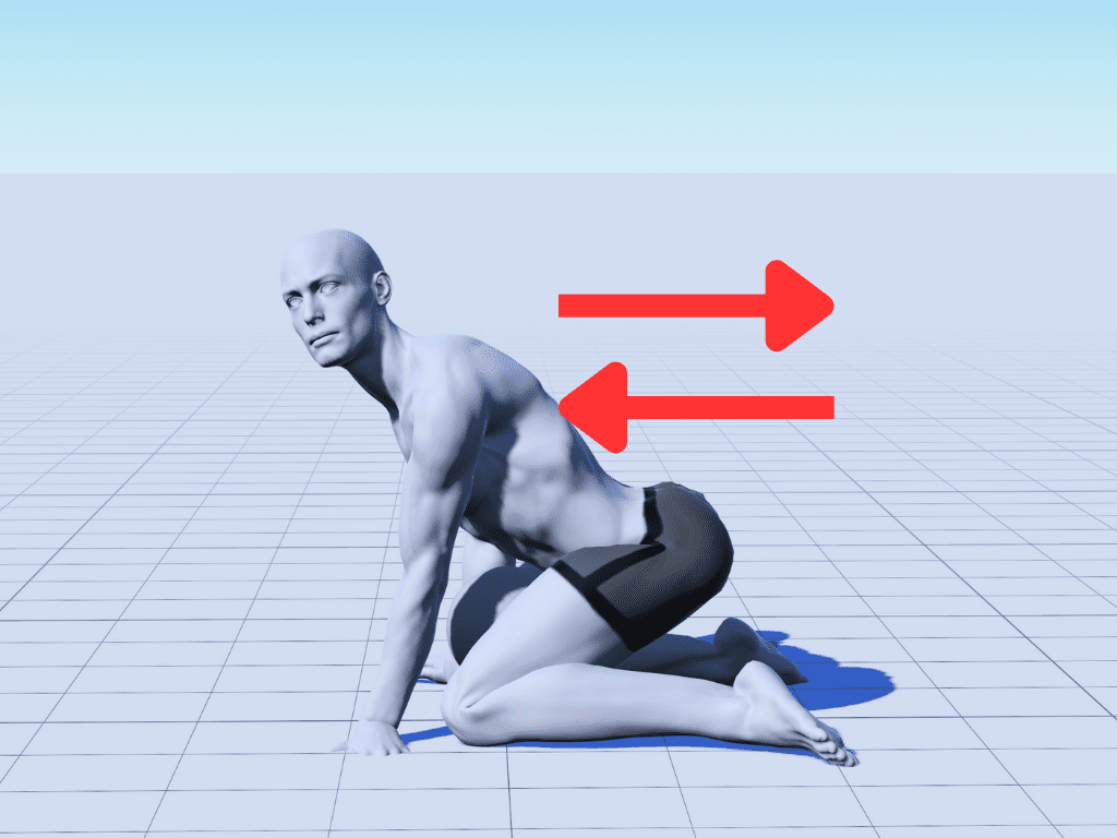 正常位的前後運動抽插