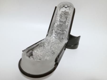 TENGA FLIP 0 (ZERO) [BLACK/高彈黑] 打開的圖片