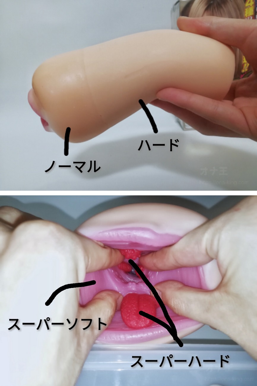 極フェラ６的材質硬度差異