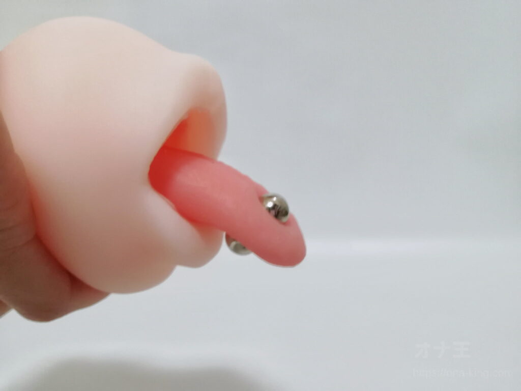 把磁鐵裝到舌ピフェラビッチ上看看