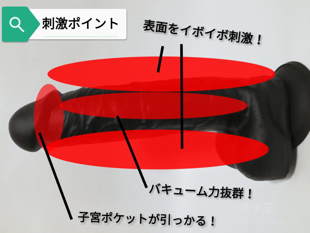 G-19 波爾多自慰器 的刺激點