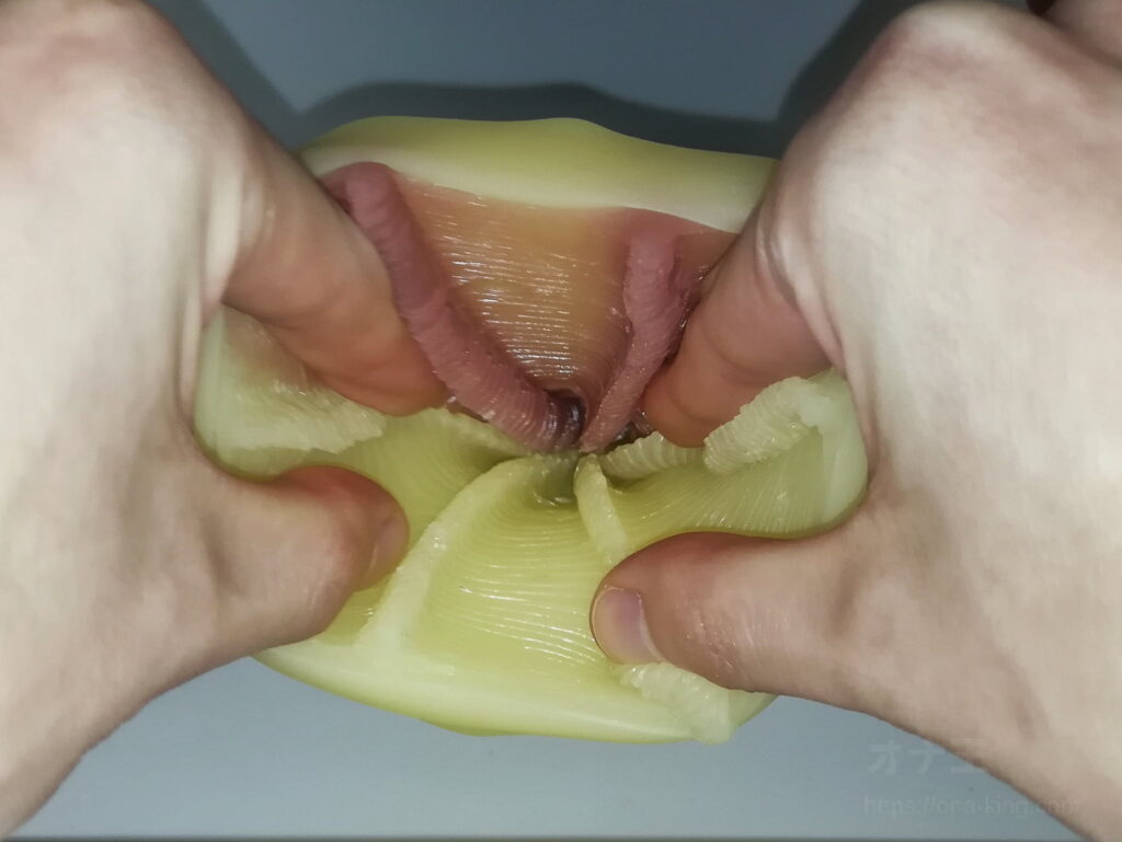 把 触手裏剣 すじズリ 掰開看看
