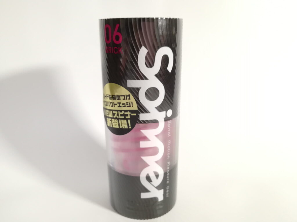 TENGA Spinner BRICK6（テンガスピナー・ブリック）的包裝