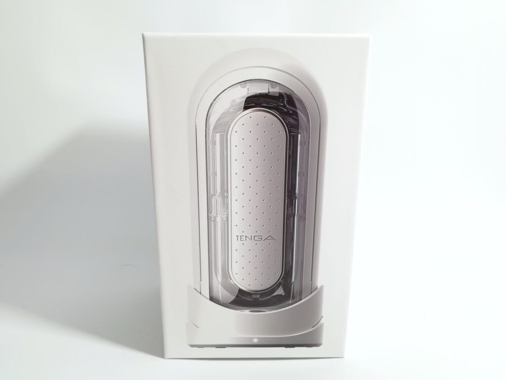 電動 TENGA 白色的包裝