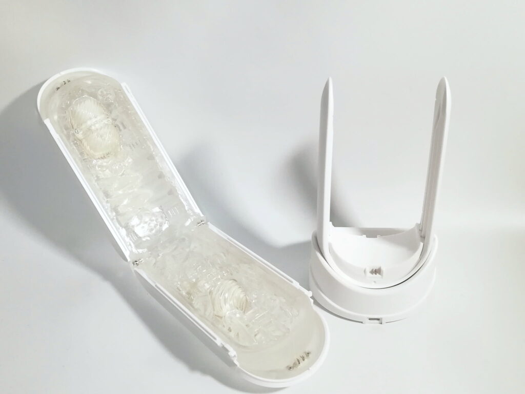 電動TENGAホワイト打開來看