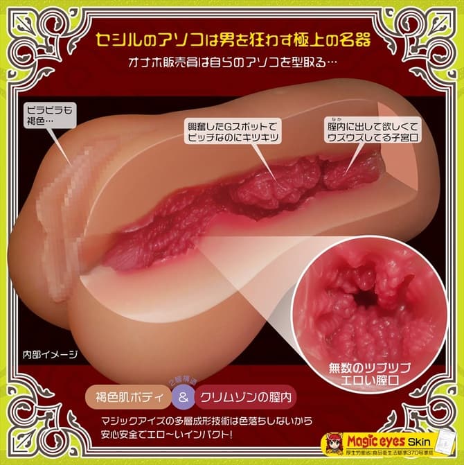 Cecile 岸和田賽希爾 成人玩具銷售員的工作很辛苦的內部結構