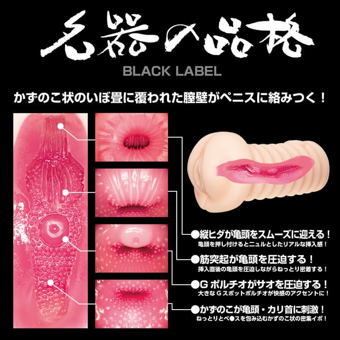 名器の品格BLACK LABEL的內部結構