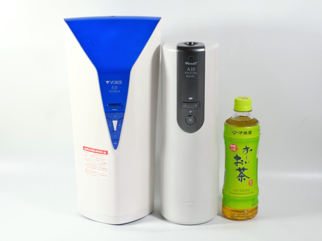 A10ピストンBASIC和A10ピストンSA的尺寸比較