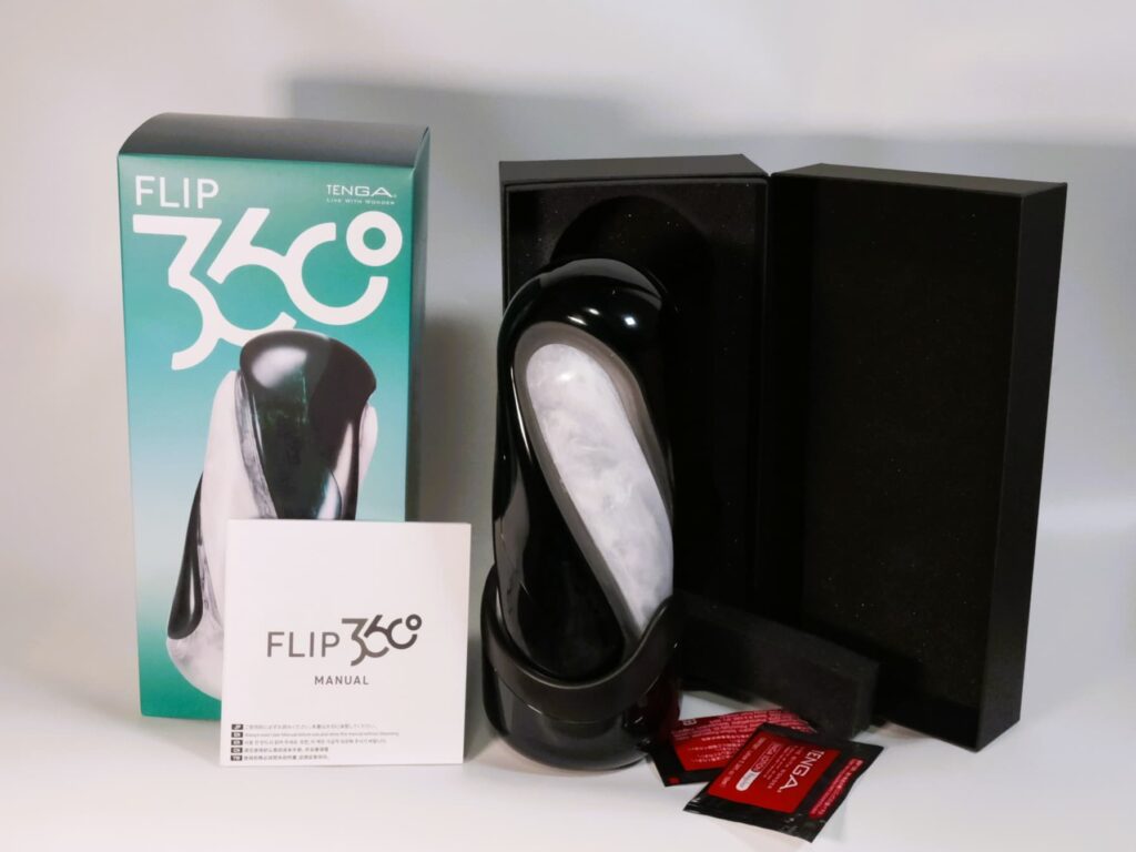 TENGA FLIP 360 [AURORA GREEN/極光綠]的內容物