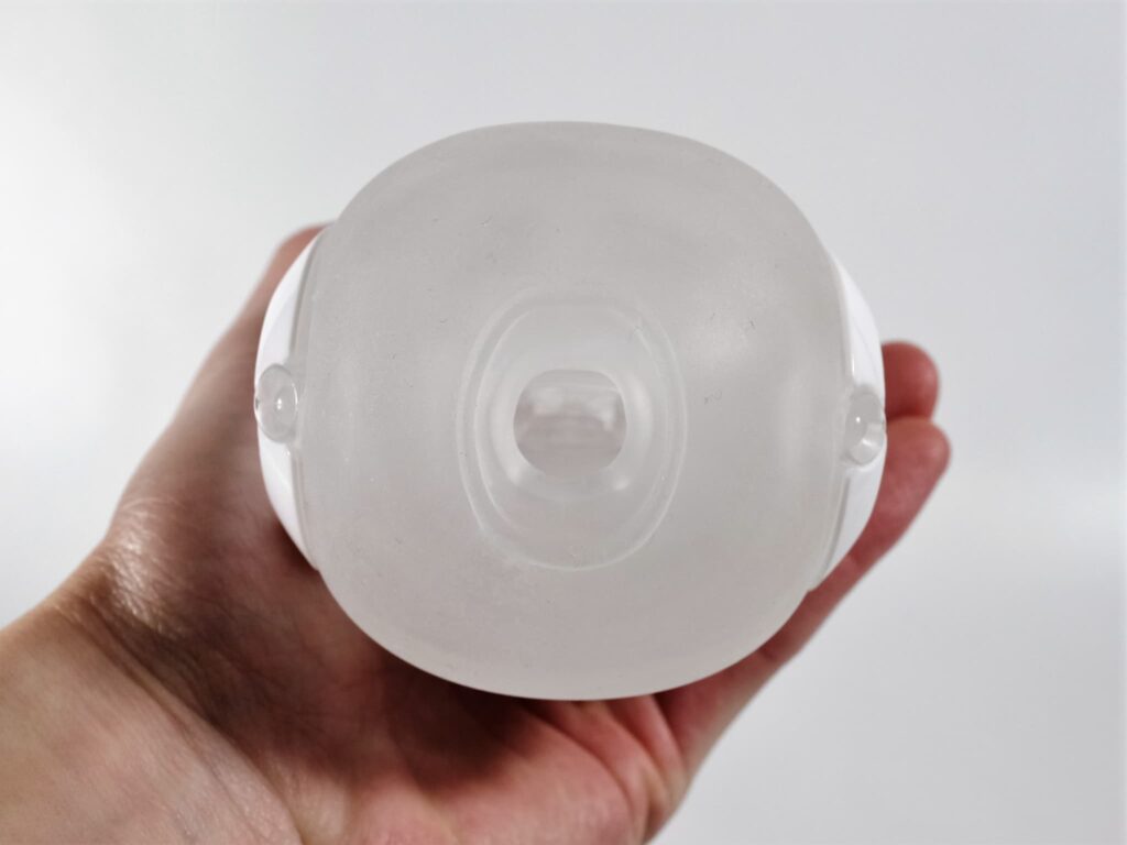 TENGA FLIP 0 (ZERO) GRAVITY [WHITE/細緻白]的插入口