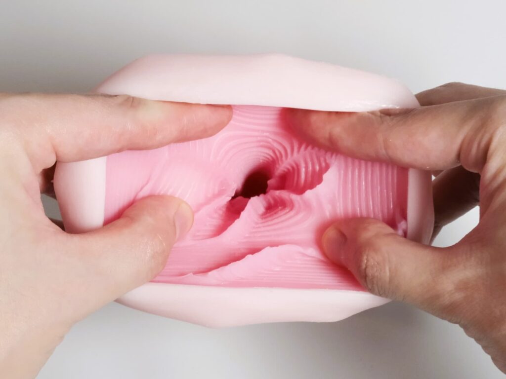 半熟サキュバス外伝 サキュ手裏剣 オメガ：風撃招来EXハードタイプ 掰開狀態