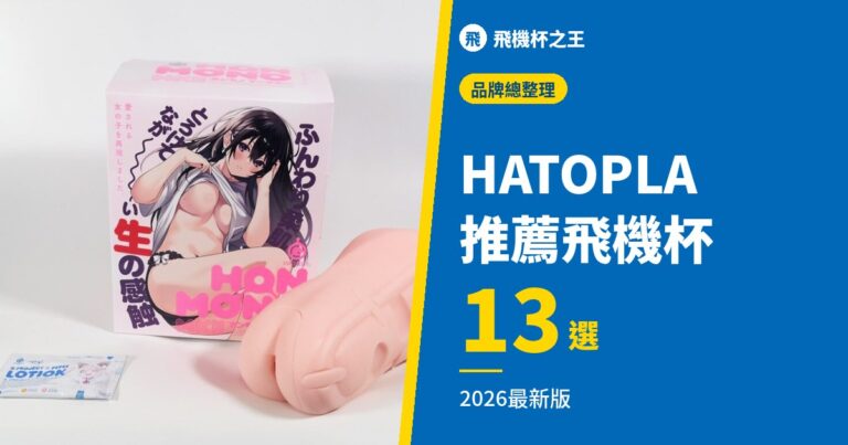【專家嚴選】HATOPLA 推薦飛機杯 13 選【2026 最新版】