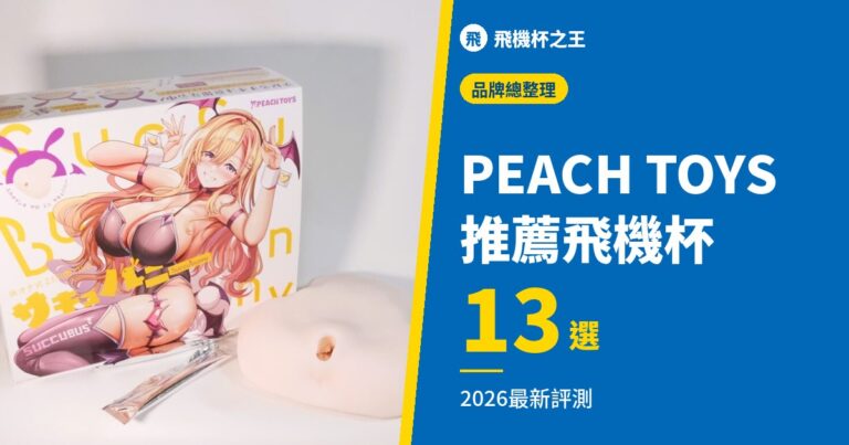 【專家嚴選】PEACH TOYS 推薦飛機杯 13 選【2026 最新評測】