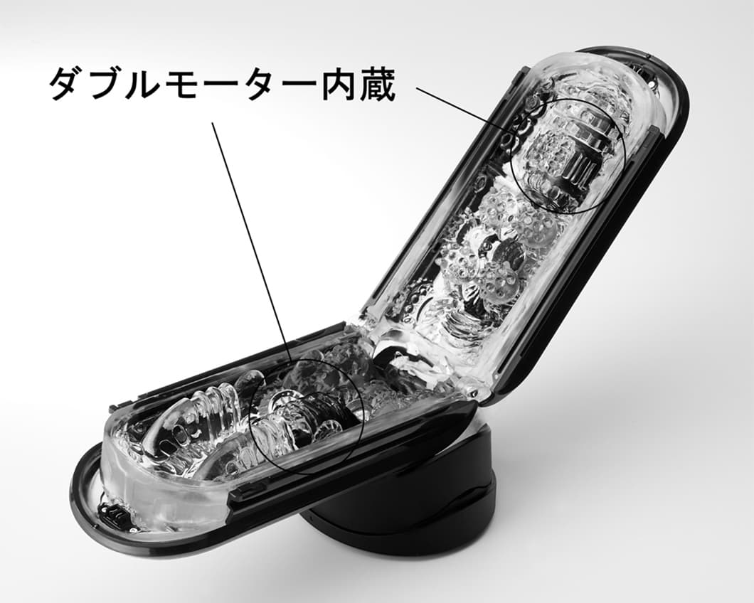 TENGA FLIP 0 EV BLACK 的雙馬達