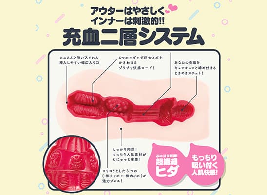 ぷにばーじんREAL 的內部結構