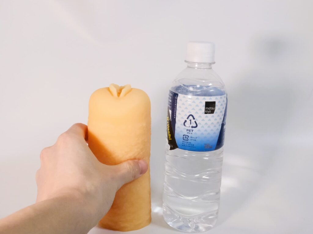 回転させるオナホ 「グランスレヴォリューション」的尺寸感