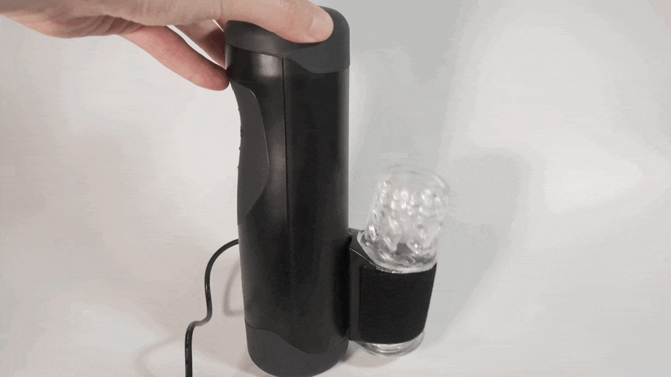 The Handy 電動飛機杯(ザ ハンディ)的抽插行程