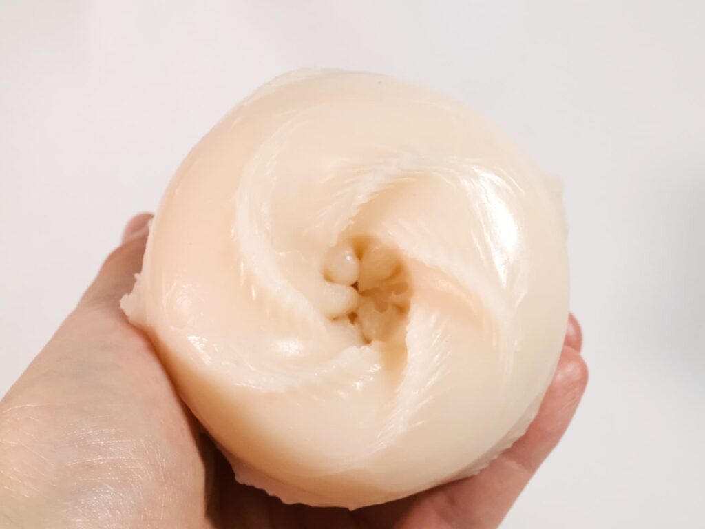 最強吸引 Barurunpuru半翻開的樣子