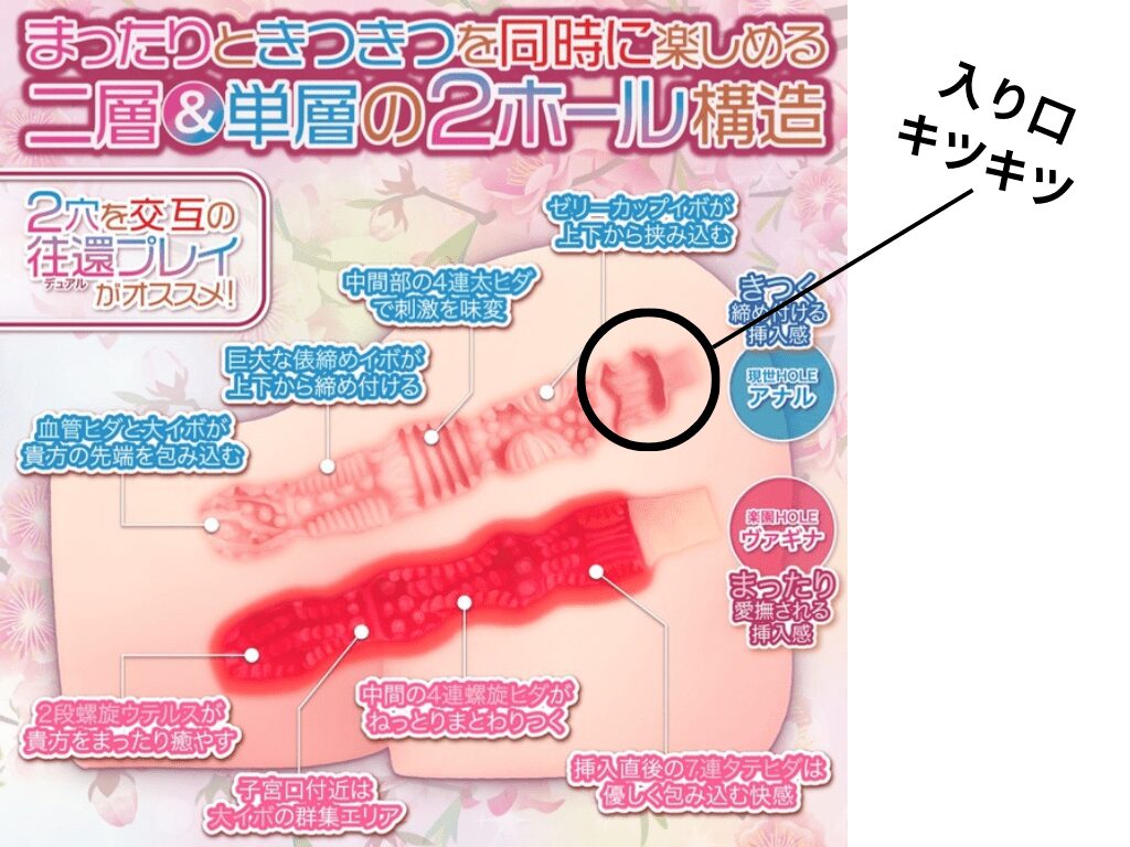桃源郷小妖精後庭入口很窄