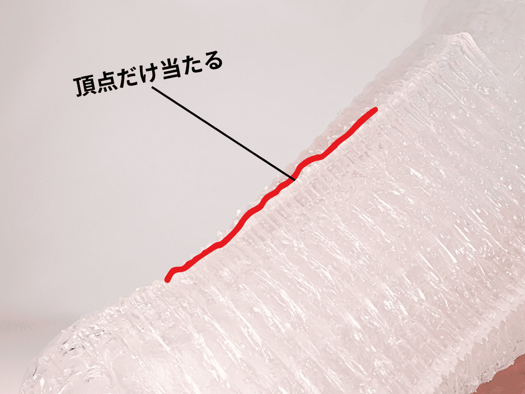 蝴蝶軌道 AGEHA 硬版的三角皺褶頂點刺激