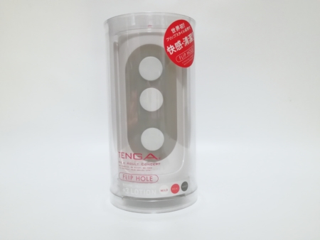 TENGA FLIP HOLE 白色外觀