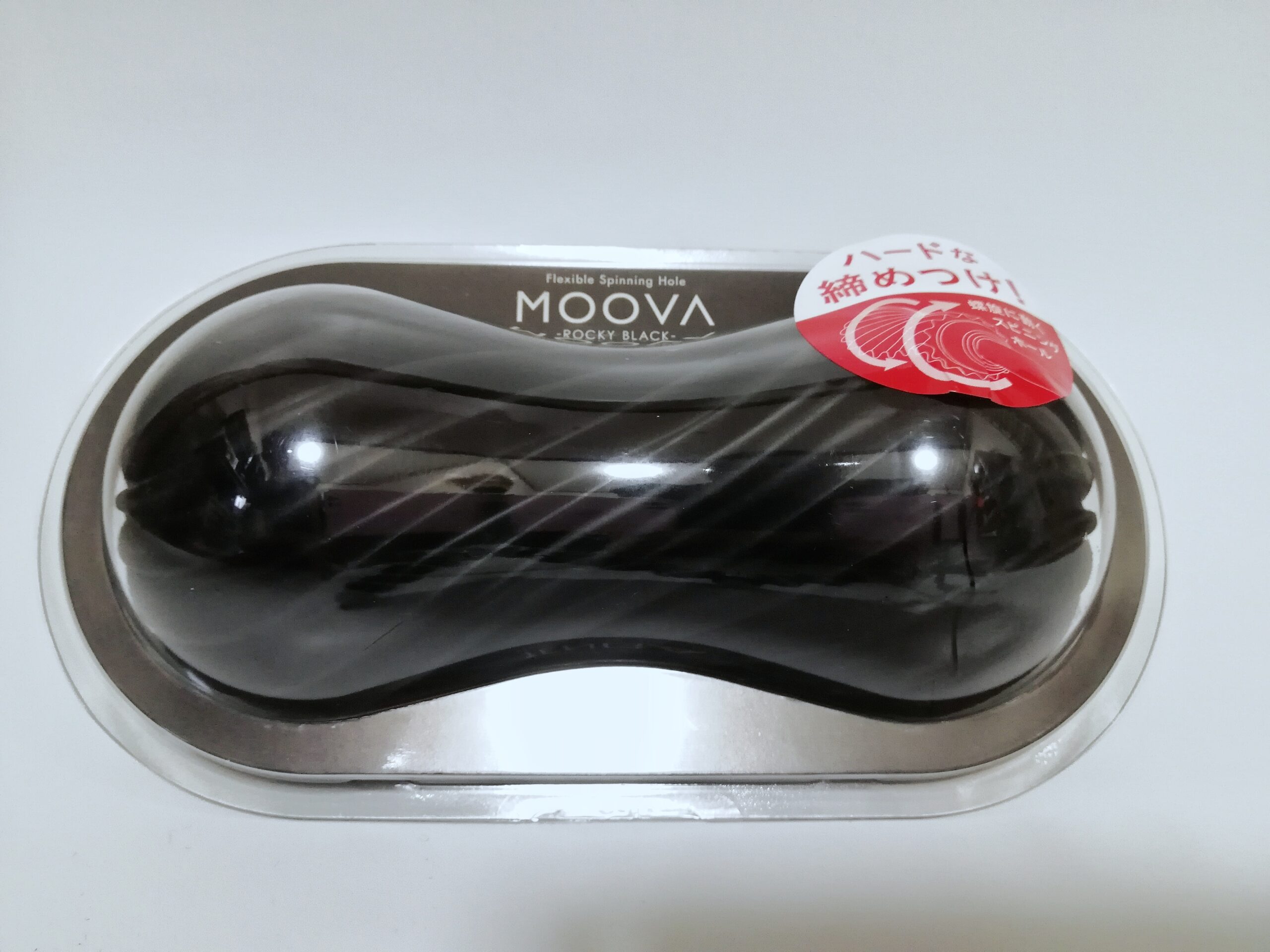 TENGA MOOVA ROCKY BLACK 包裝
