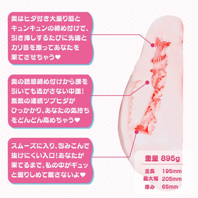 床オナ式　渚いくののLOVE PAD的內部結構