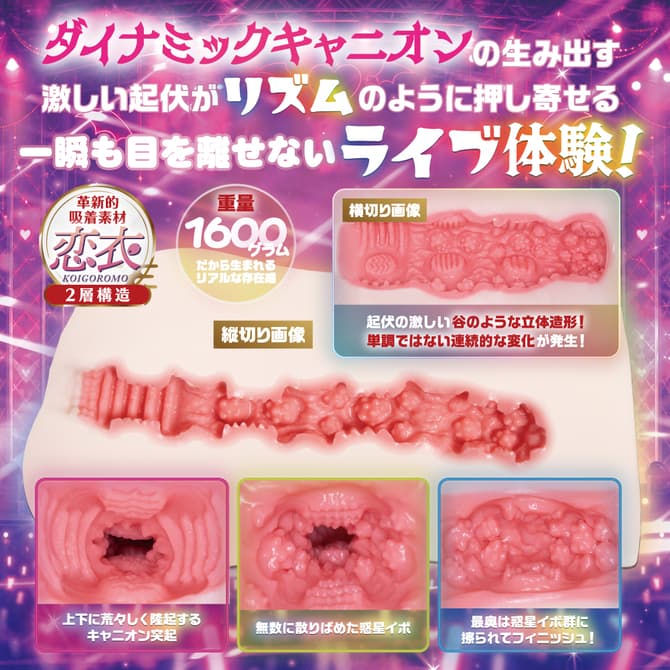 小悪魔アイドル黒咲あくり ダイナミックキャニオンライブ的內部結構
