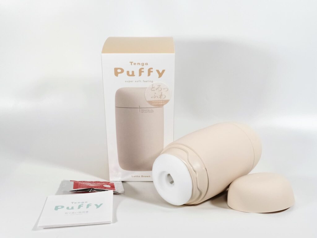 TENGA puffy Late Brown的內容物