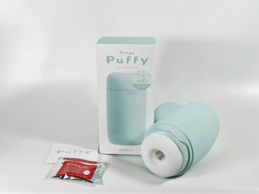 TENGA puffy Mint Dreen 的內部