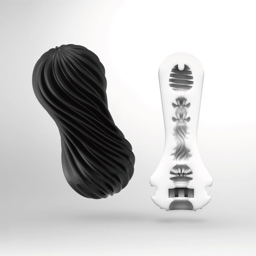 TENGA MOOVA ROCKY BLACK的內部結構